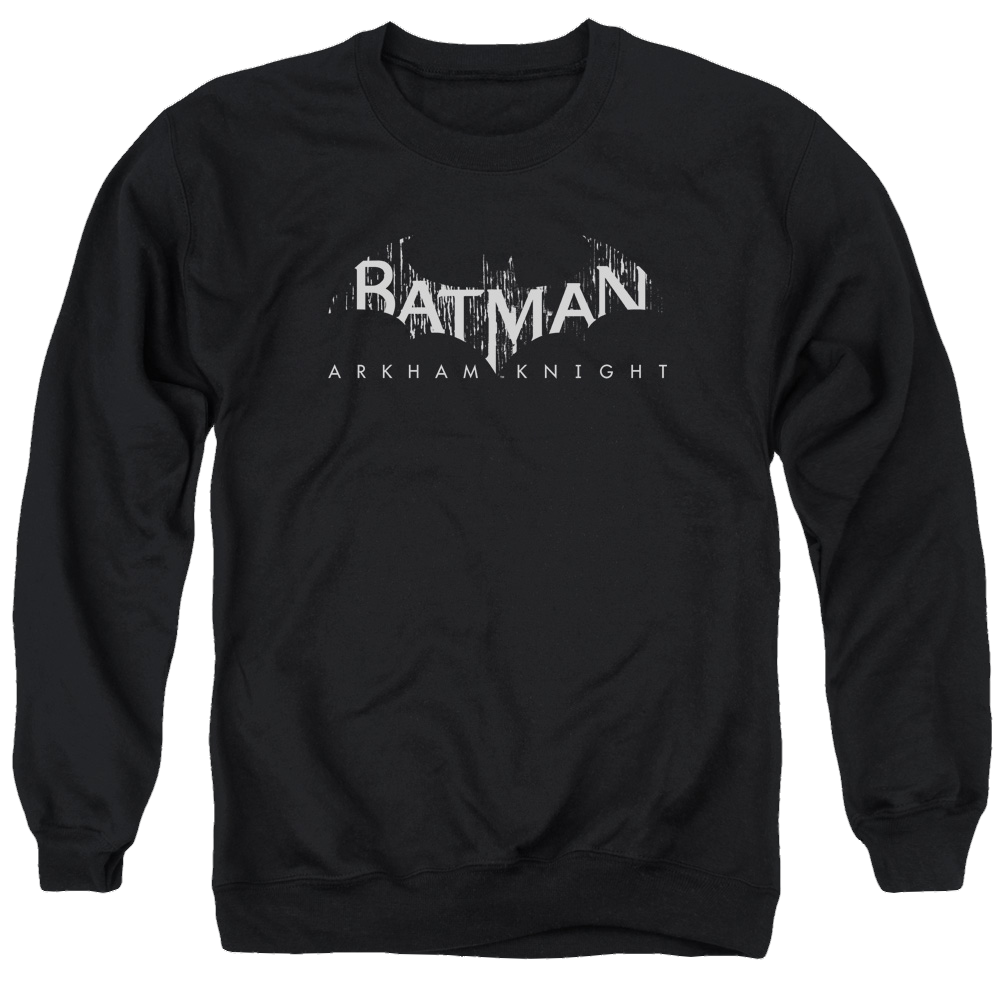 Batman - Arkham Ak Splinter Logo - Men's Crewneck Sweatshirt Men's Crewneck Sweatshirt Batman