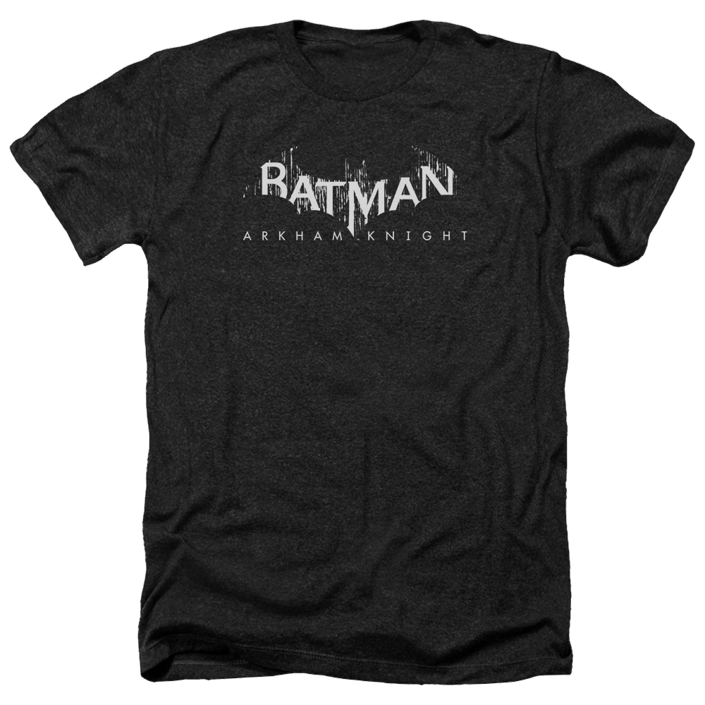 Batman - Arkham Ak Splinter Logo - Men's Heather T-Shirt Men's Heather T-Shirt Batman