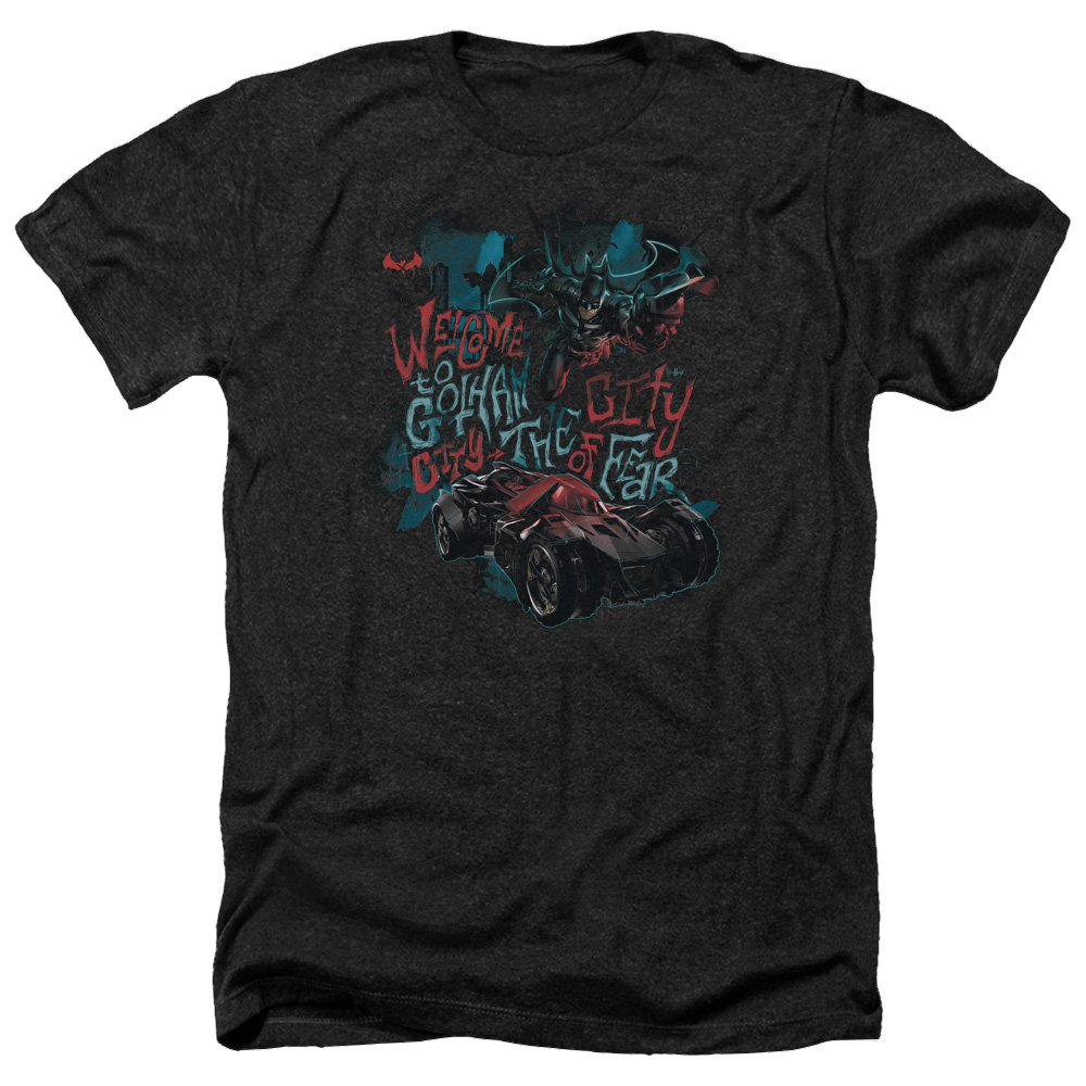 Batman - Arkham City Of Fear - Men's Heather T-Shirt Men's Heather T-Shirt Batman