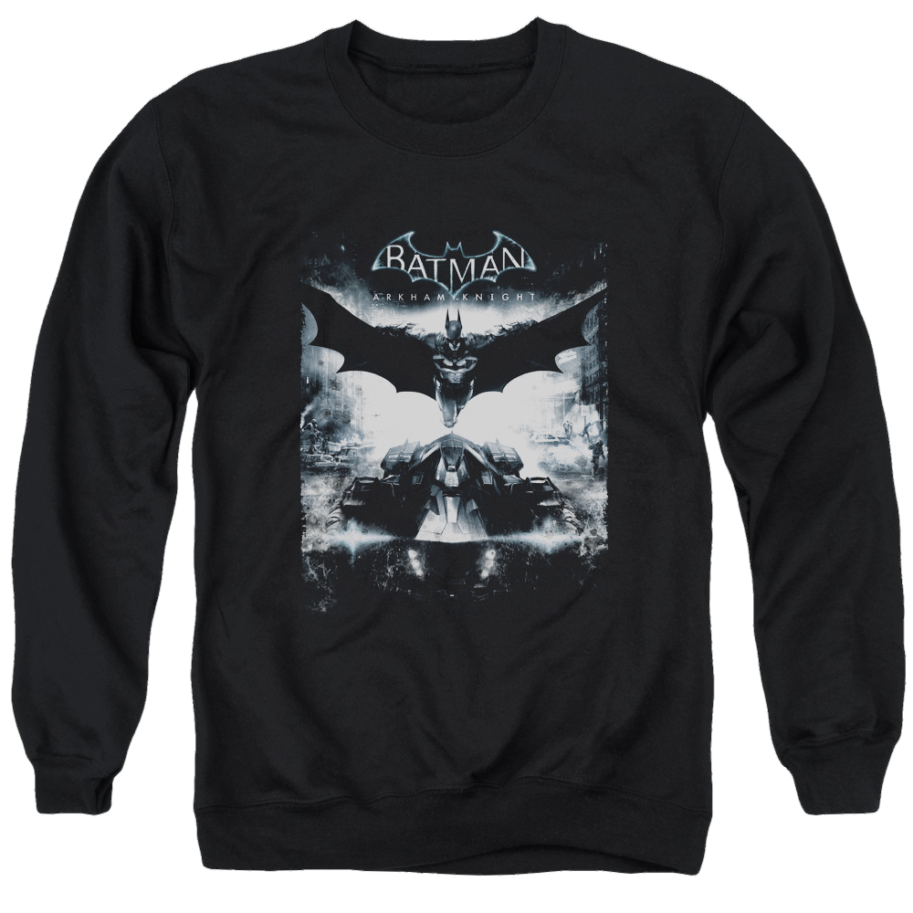 Batman - Arkham Forward Force - Men's Crewneck Sweatshirt Men's Crewneck Sweatshirt Batman
