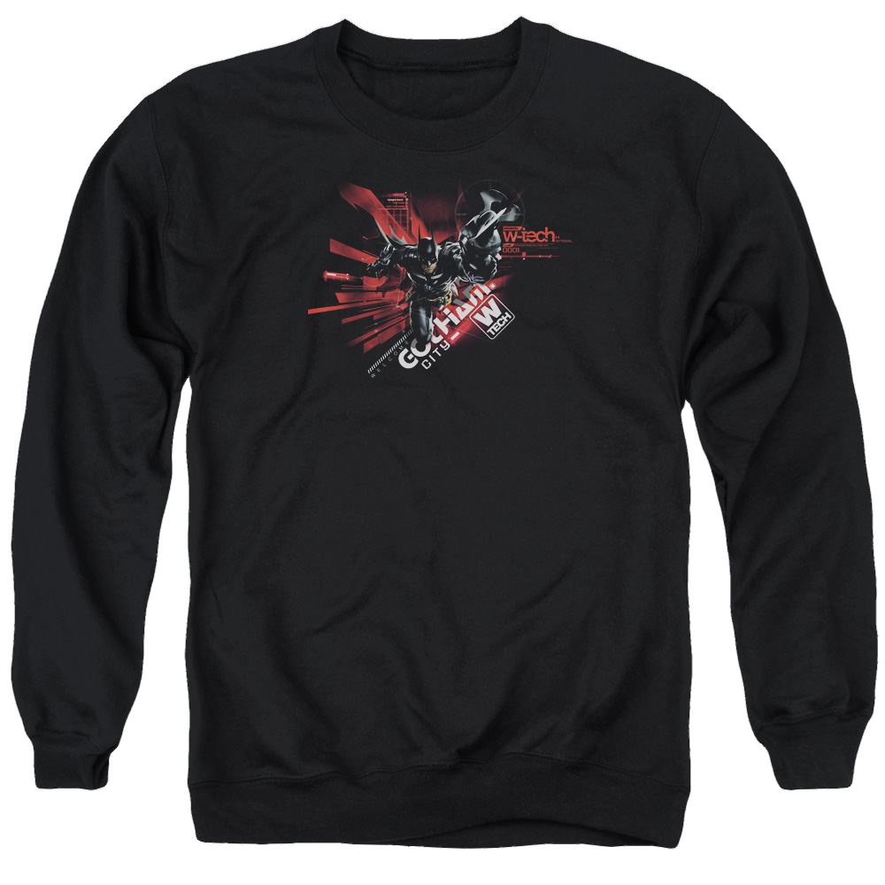 Batman - Arkham Ak Tech - Men's Crewneck Sweatshirt Men's Crewneck Sweatshirt Batman