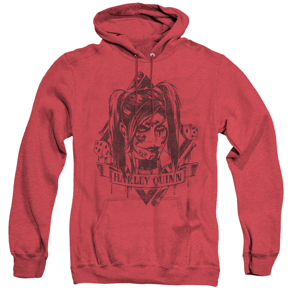 Batman Arkham Knight Diamond - Heather Pullover Hoodie Heather Pullover Hoodie Batman