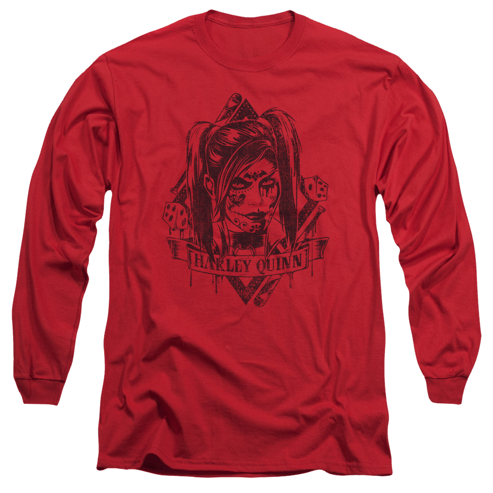 Batman - Arkham Diamond - Men's Long Sleeve T-Shirt Men's Long Sleeve T-Shirt Batman