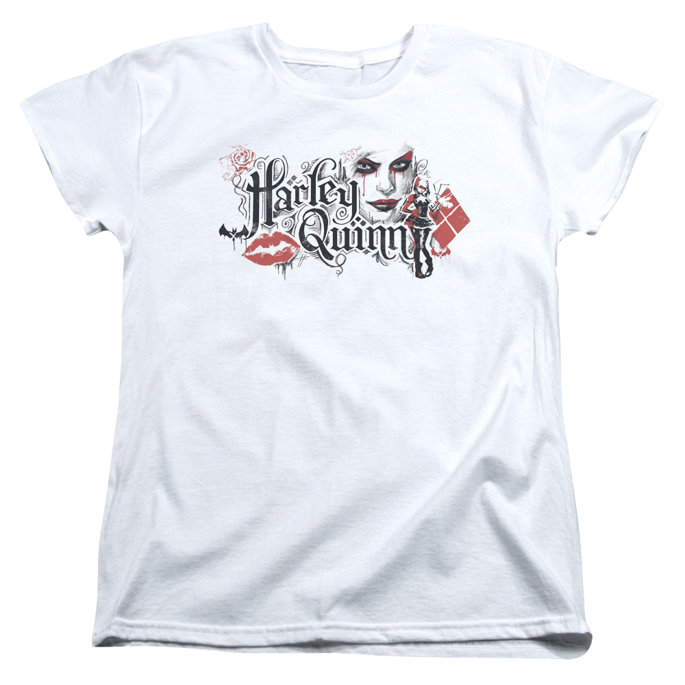 Batman - Arkham Lips - Women's T-Shirt Women's T-Shirt Batman