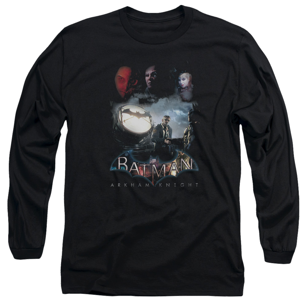 Batman - Arkham Villain Storm - Men's Long Sleeve T-Shirt Men's Long Sleeve T-Shirt Batman