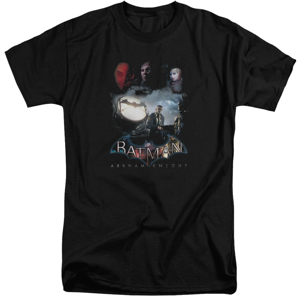 Batman - Arkham Villain Storm - Men's Tall Fit T-Shirt Men's Tall Fit T-Shirt Batman