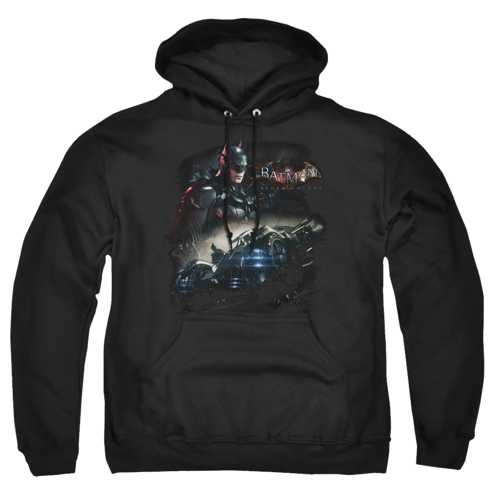 Batman - Arkham Knight Rider - Pullover Hoodie Pullover Hoodie Batman