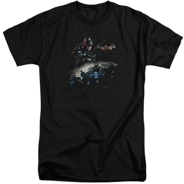 Batman - Arkham Knight Rider - Men's Tall Fit T-Shirt Men's Tall Fit T-Shirt Batman