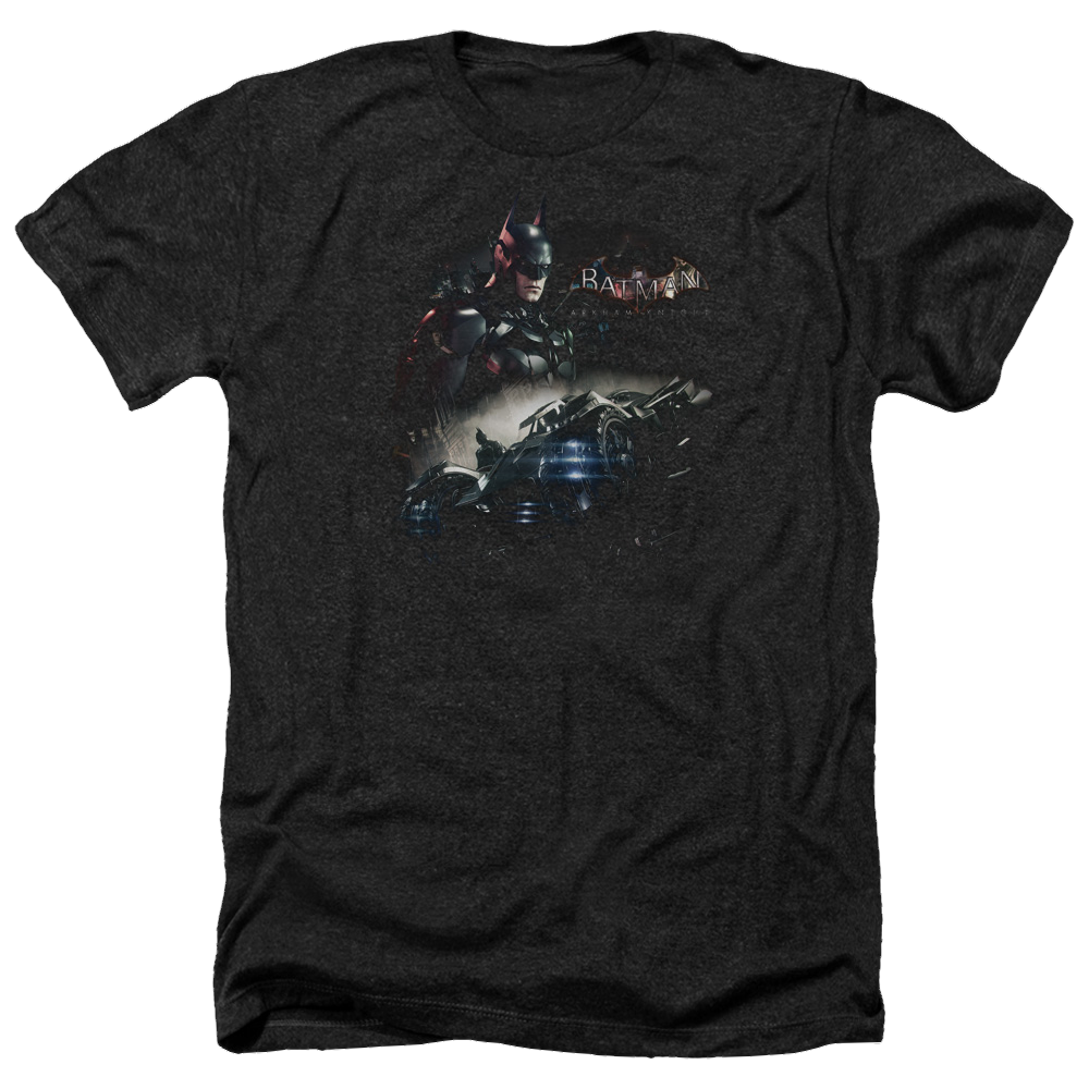 Batman - Arkham Knight Rider - Men's Heather T-Shirt Men's Heather T-Shirt Batman