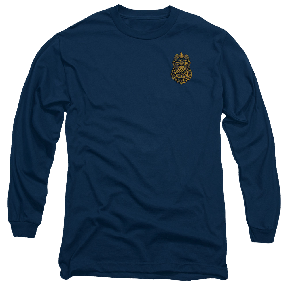 Batman - Arkham Gotham Badge - Men's Long Sleeve T-Shirt Men's Long Sleeve T-Shirt Batman