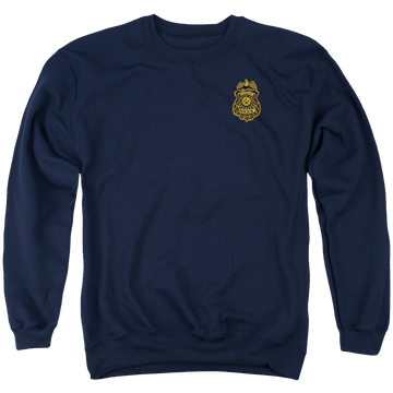Batman - Arkham Gotham Badge - Men's Crewneck Sweatshirt Men's Crewneck Sweatshirt Batman