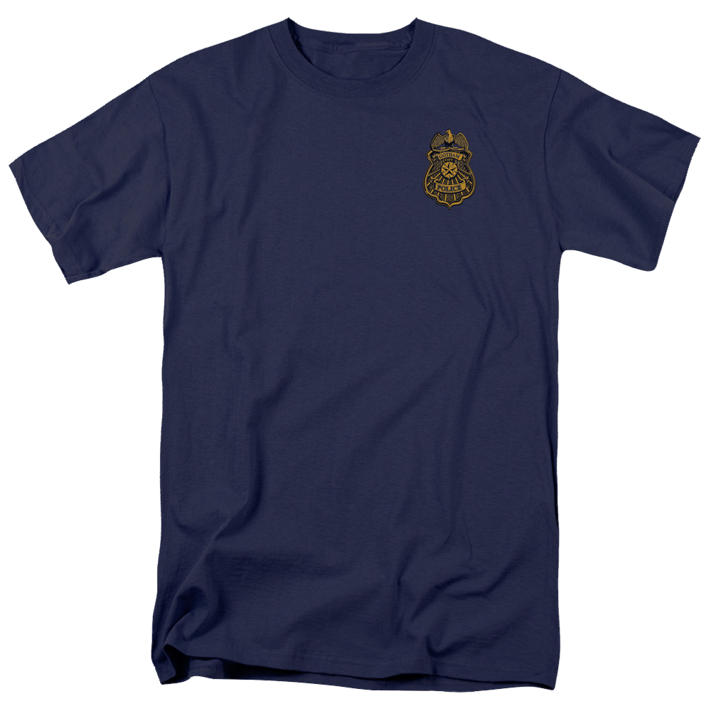 Batman - Arkham Gotham Badge - Men's Regular Fit T-Shirt Men's Regular Fit T-Shirt Batman
