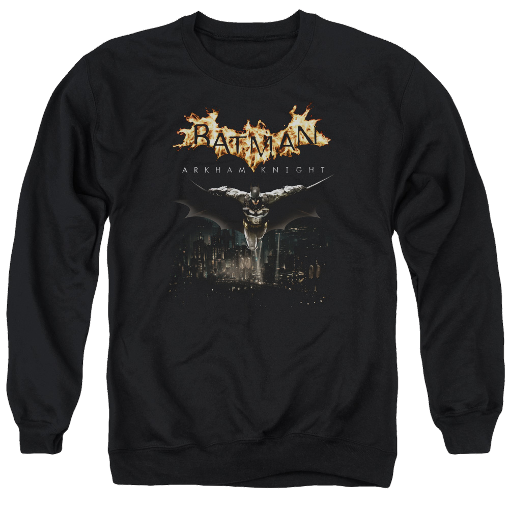 Batman - Arkham City Watch - Men's Crewneck Sweatshirt Men's Crewneck Sweatshirt Batman