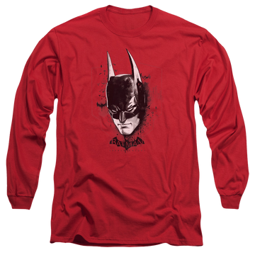 Batman - Arkham Ak Head - Men's Long Sleeve T-Shirt Men's Long Sleeve T-Shirt Batman