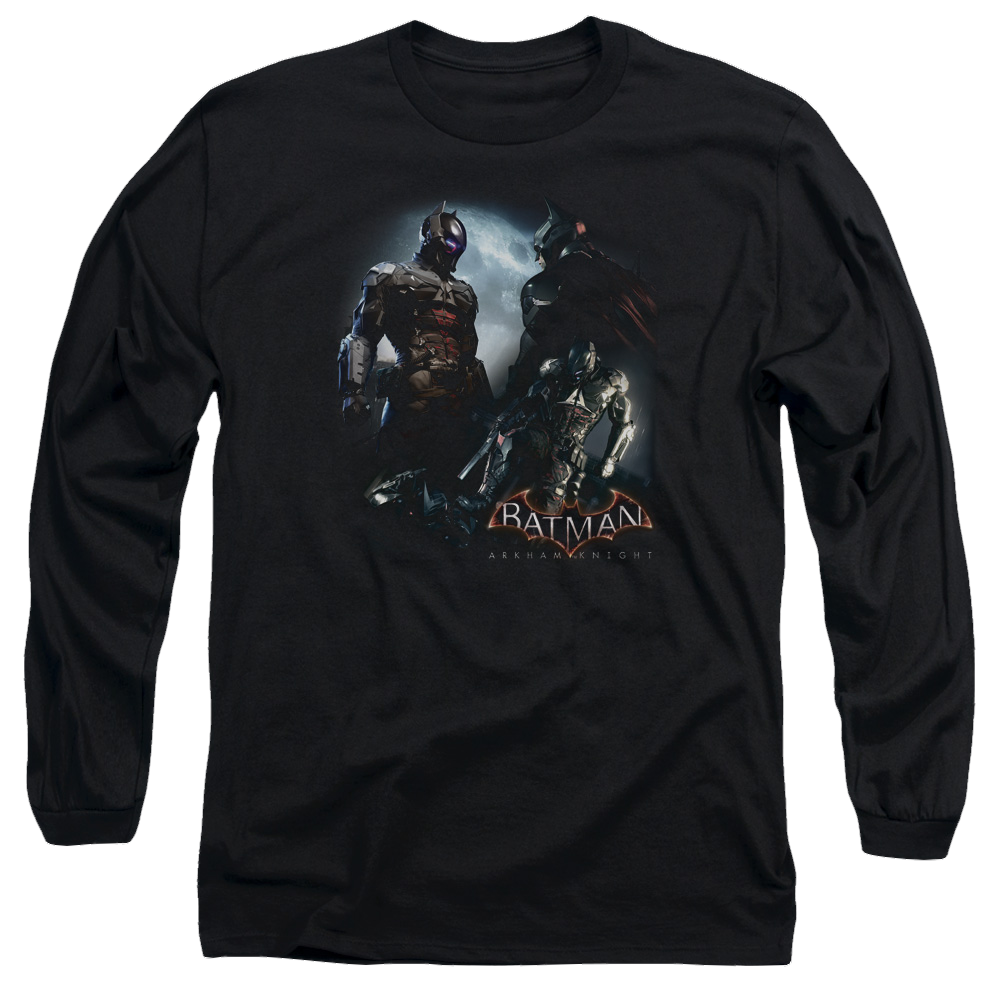 Batman - Arkham Face Off - Men's Long Sleeve T-Shirt Men's Long Sleeve T-Shirt Batman