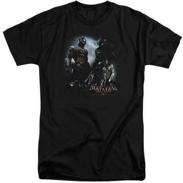 Batman - Arkham Face Off - Men's Tall Fit T-Shirt Men's Tall Fit T-Shirt Batman