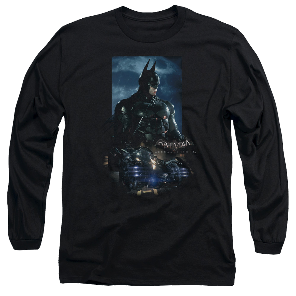 Batman - Arkham Batmobile - Men's Long Sleeve T-Shirt Men's Long Sleeve T-Shirt Batman