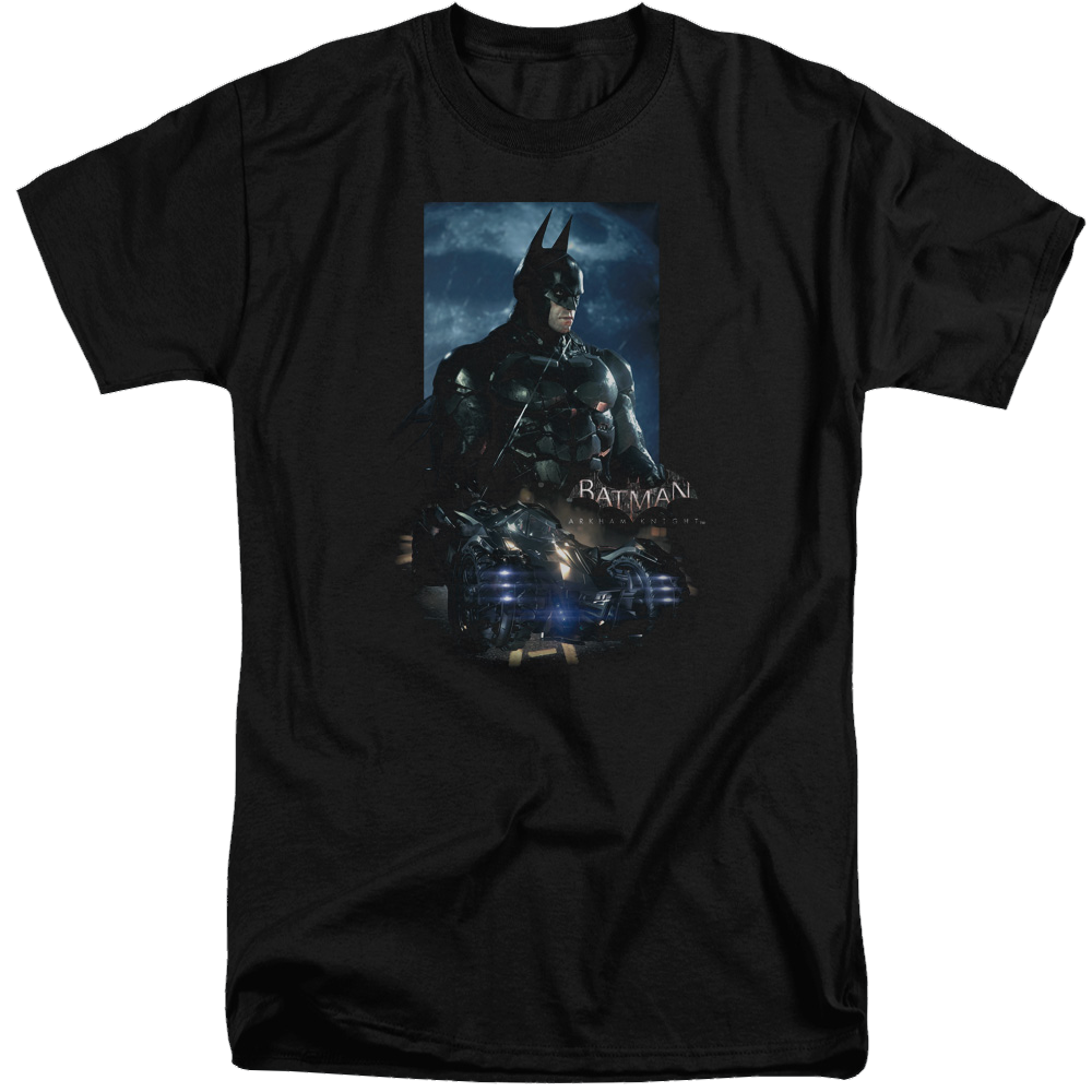 Batman - Arkham Batmobile - Men's Tall Fit T-Shirt Men's Tall Fit T-Shirt Batman