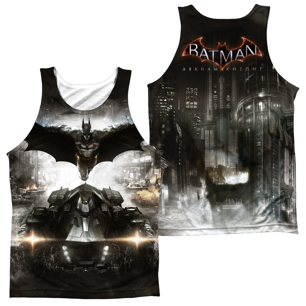 Batman - Arkham Poster Men's All Over Print Tank Men's All Over Print Tank Batman