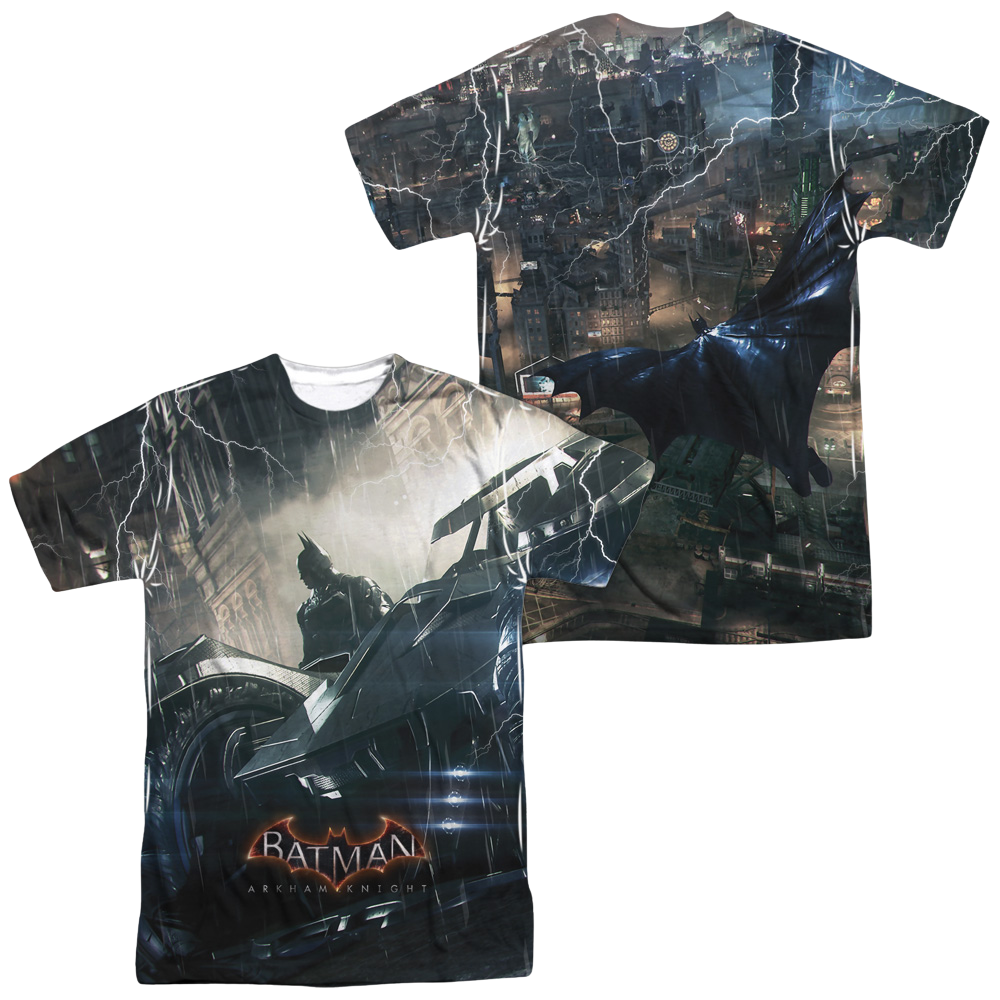 Batman - Arkham Into The Night Men's All Over Print T-Shirt Men's All-Over Print T-Shirt Batman