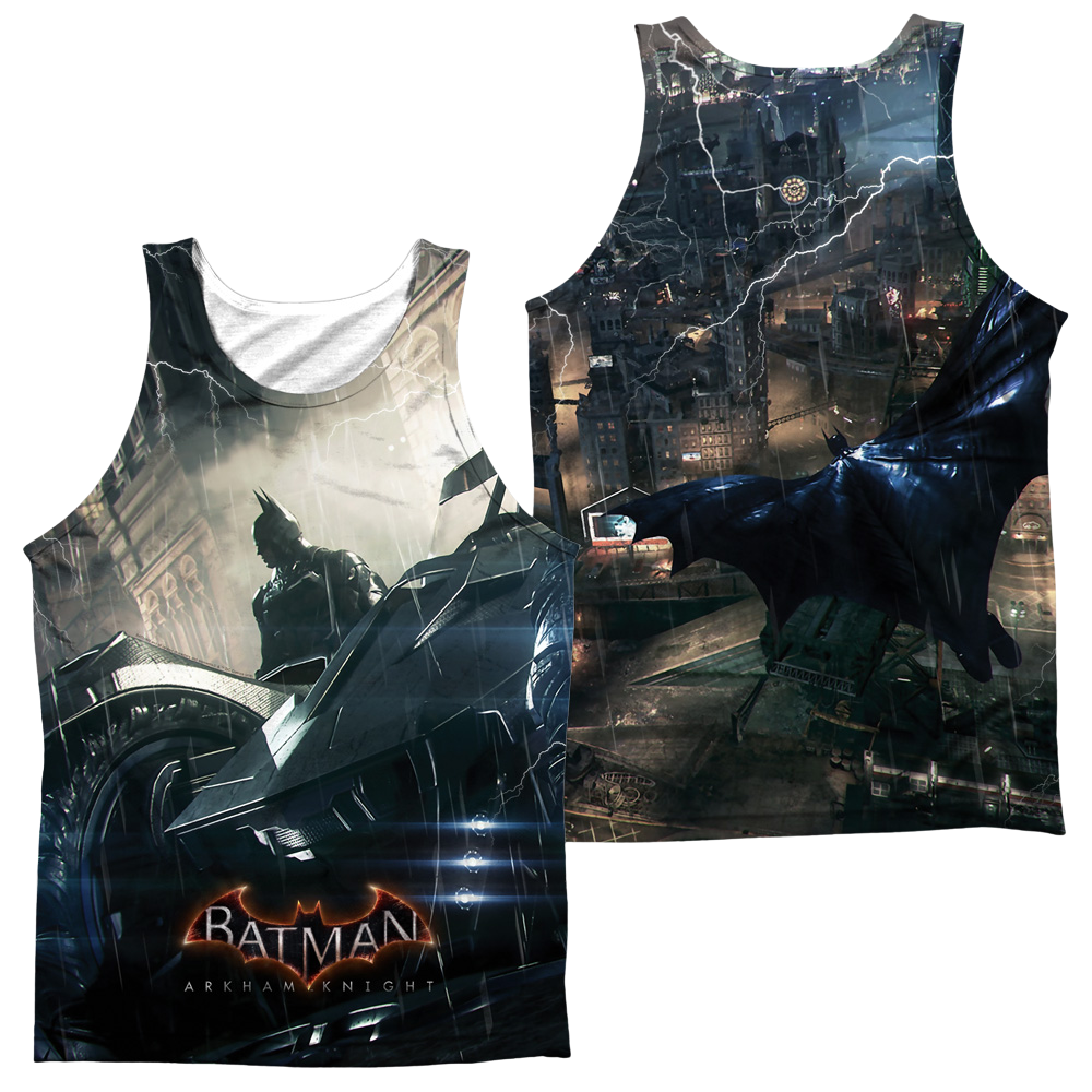 Batman - Arkham Into The Night Men's All Over Print Tank Men's All Over Print Tank Batman