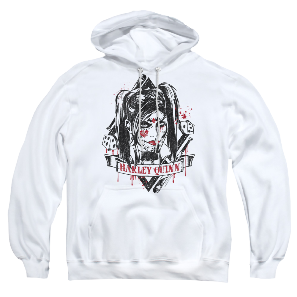 Batman - Arkham Sugar Quinn - Pullover Hoodie Pullover Hoodie Harley Quinn