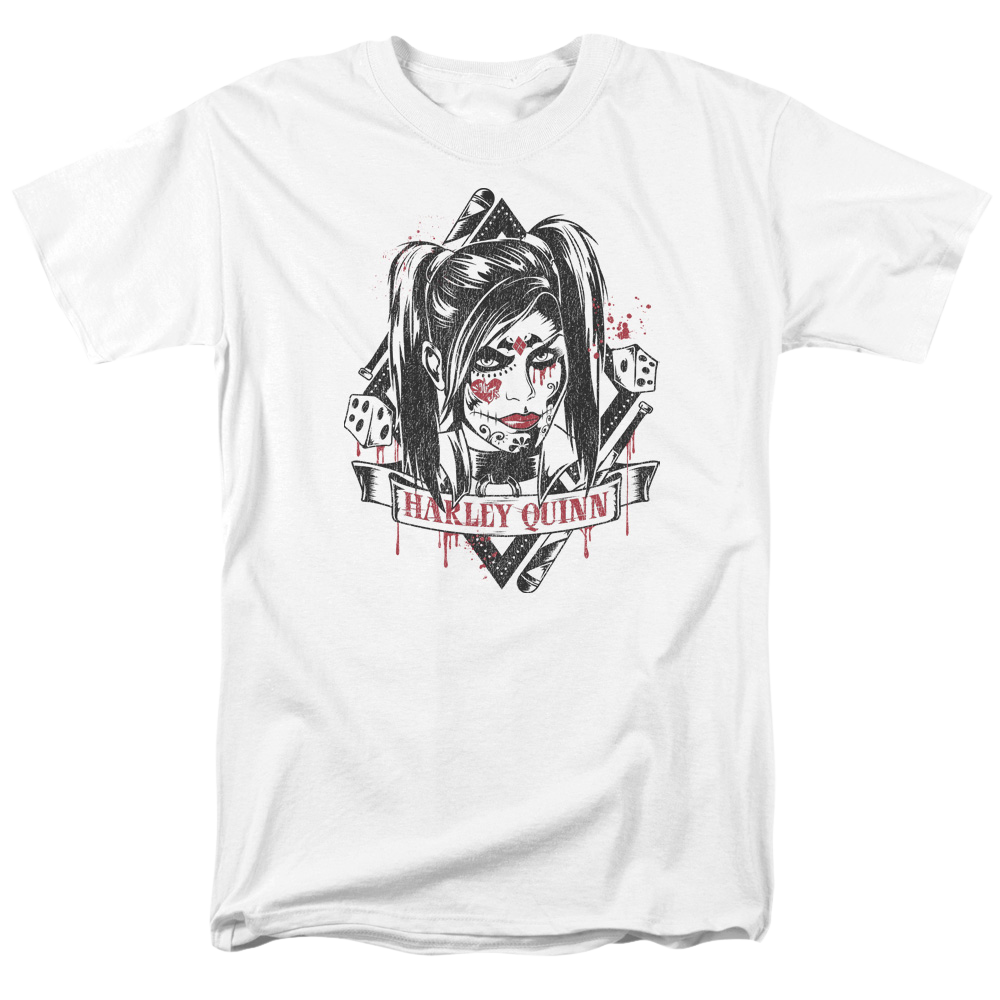 Batman - Arkham Sugar Quinn - Men's Regular Fit T-Shirt Men's Regular Fit T-Shirt Harley Quinn