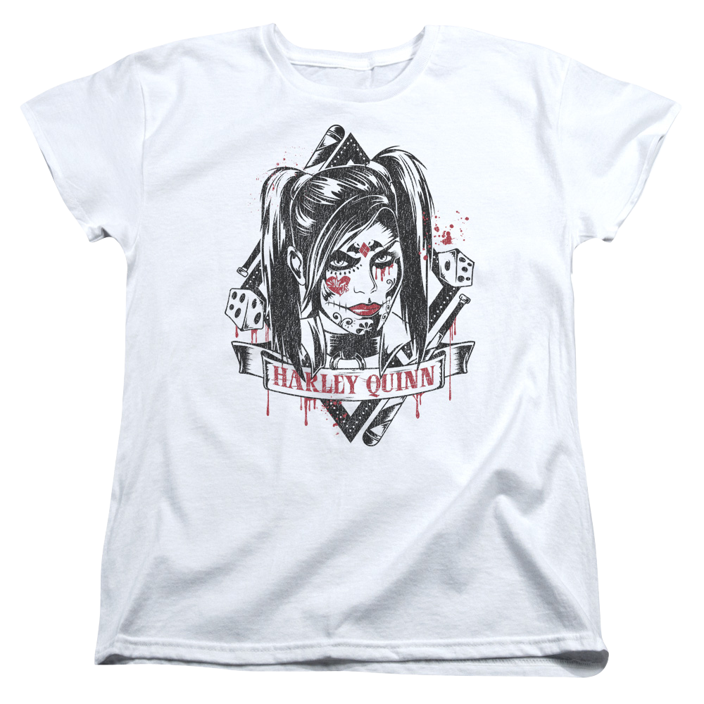 Batman - Arkham Sugar Quinn - Women's T-Shirt Women's T-Shirt Harley Quinn