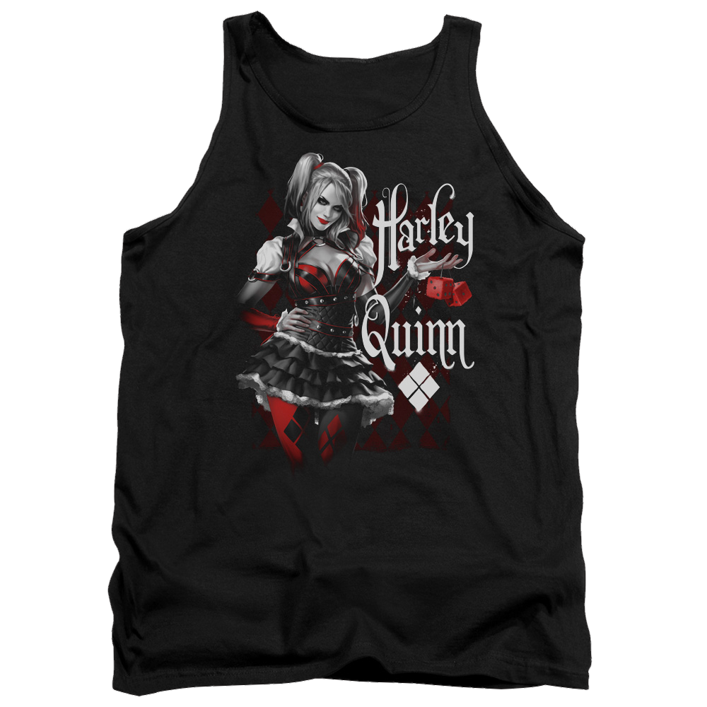 Batman - Arkham Dice Men's Tank Men's Tank Harley Quinn
