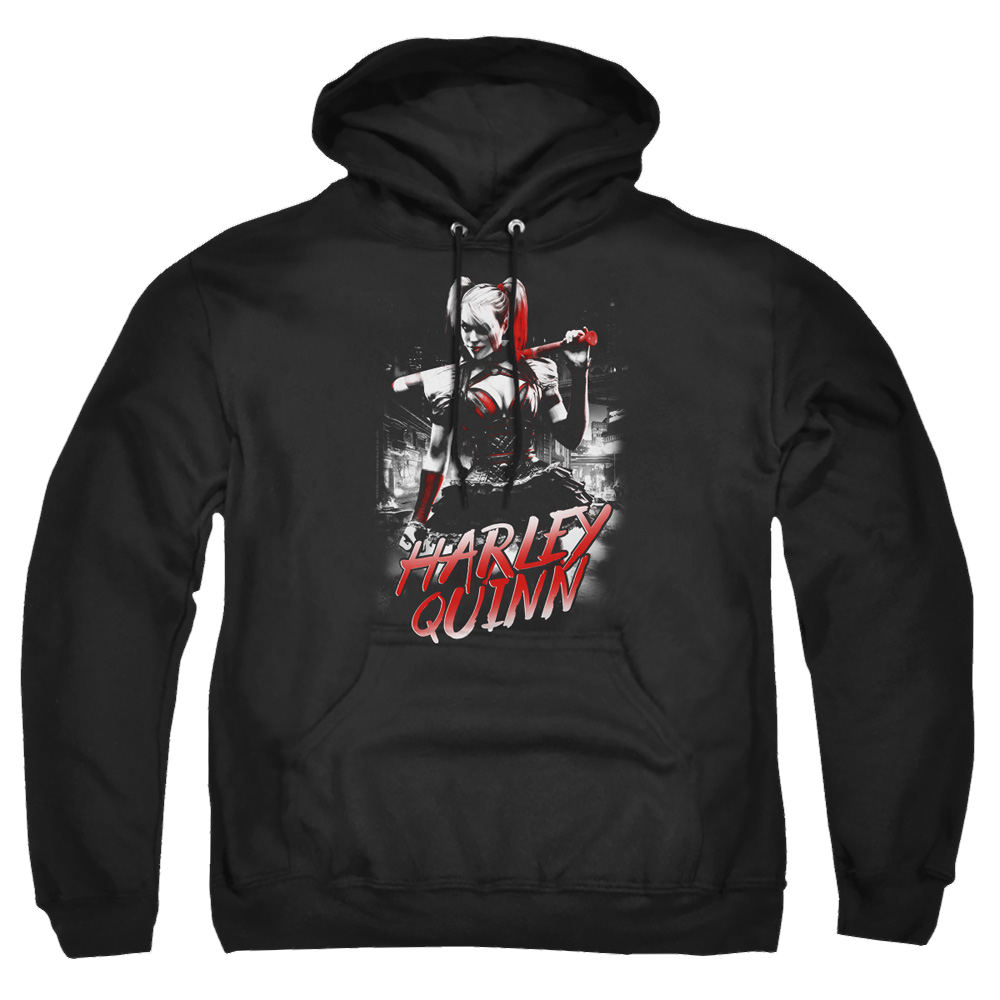 Batman - Arkham Quinn City - Pullover Hoodie Pullover Hoodie Harley Quinn