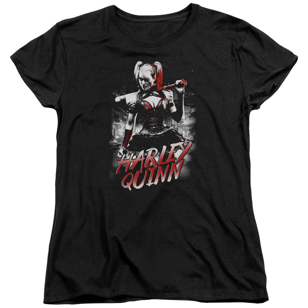 Batman - Arkham Quinn City - Women's T-Shirt Women's T-Shirt Harley Quinn