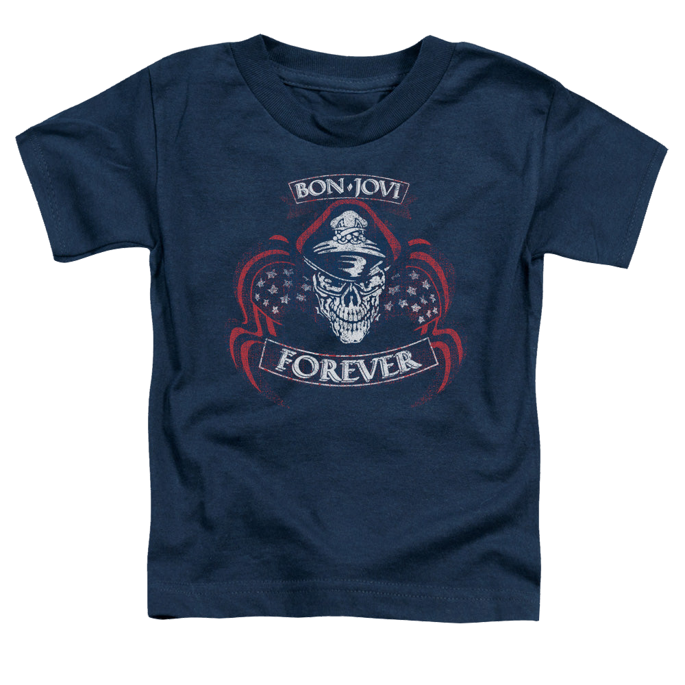 Bon Jovi Forever Skull - Toddler T-Shirt Toddler T-Shirt Bon Jovi