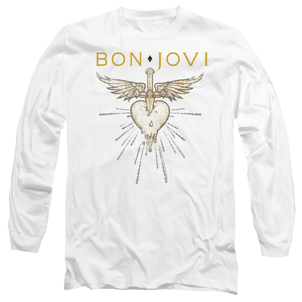 Bon Jovi Greatest Hits - Men's Long Sleeve T-Shirt Men's Long Sleeve T-Shirt Bon Jovi