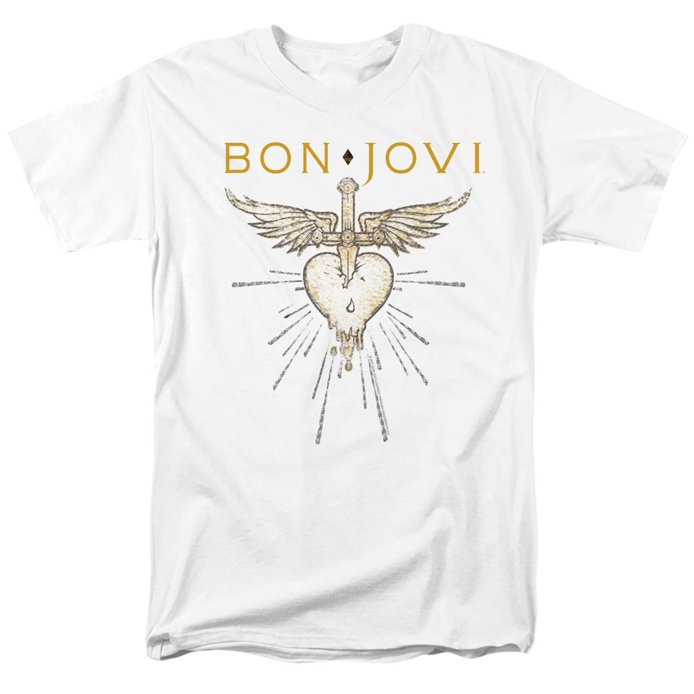Bon Jovi Greatest Hits - Men's Regular Fit T-Shirt Men's Regular Fit T-Shirt Bon Jovi