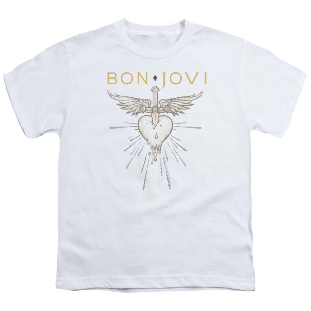 Bon Jovi Greatest Hits - Youth T-Shirt Youth T-Shirt (Ages 8-12) Bon Jovi