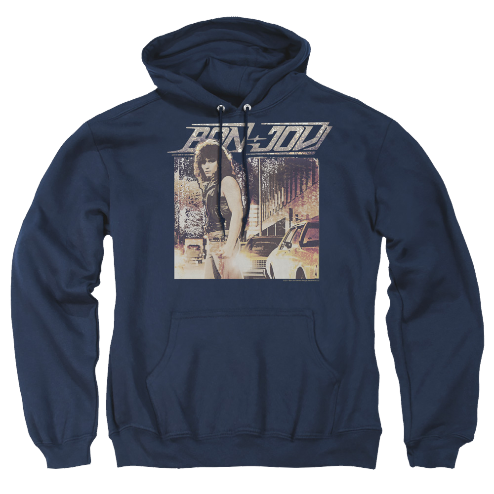 Bon Jovi Runaway Jon - Pullover Hoodie Pullover Hoodie Bon Jovi