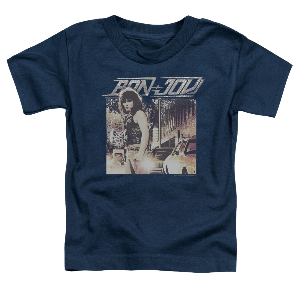 Bon Jovi Runaway Jon - Toddler T-Shirt Toddler T-Shirt Bon Jovi