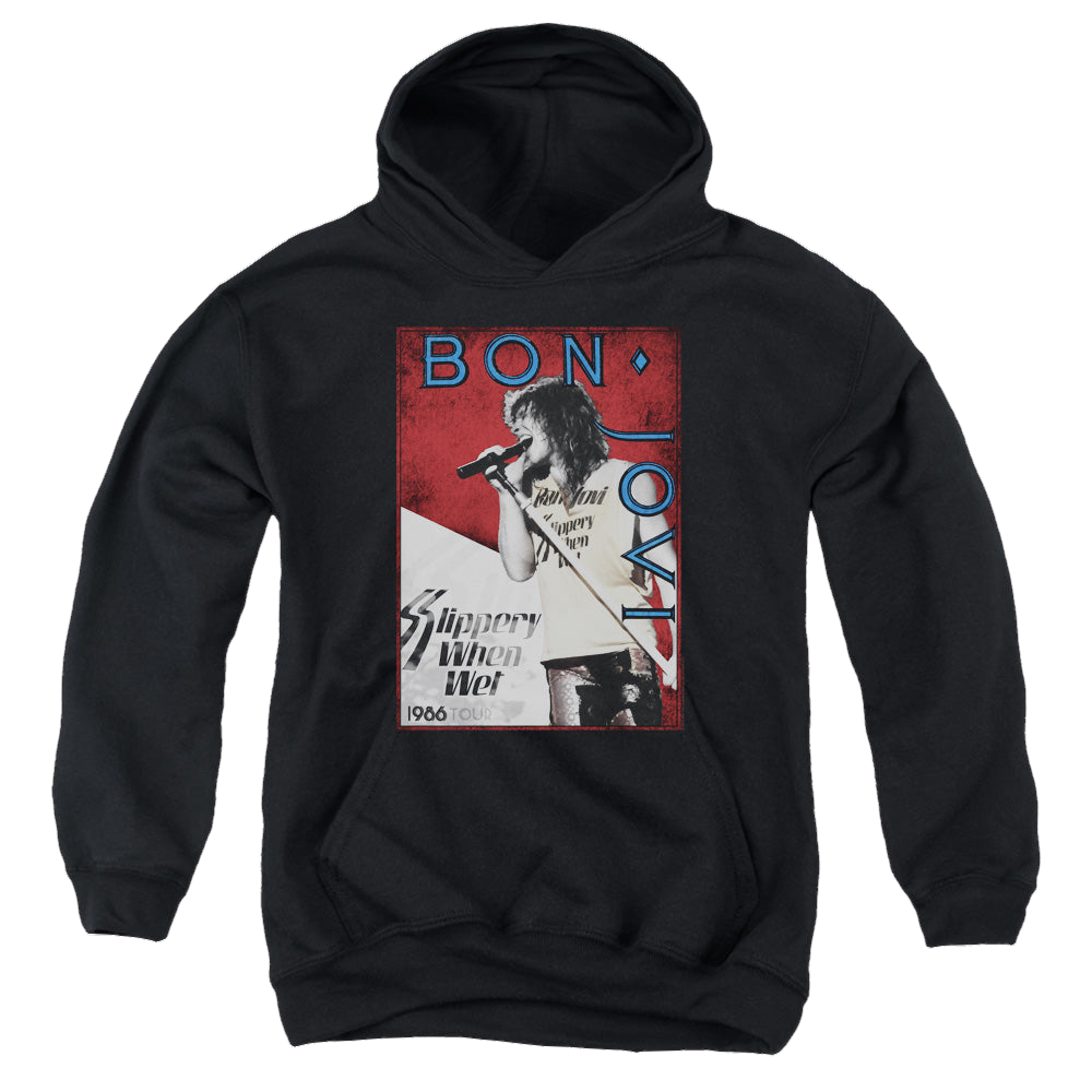Bon Jovi 86 Tour - Youth Hoodie Youth Hoodie (Ages 8-12) Bon Jovi