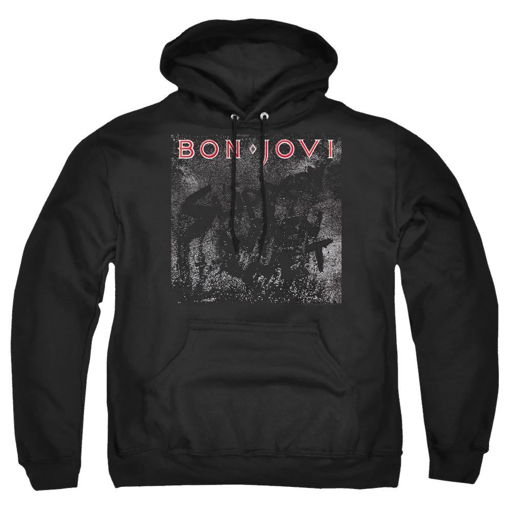 Bon Jovi Slippery Cover - Pullover Hoodie Pullover Hoodie Bon Jovi