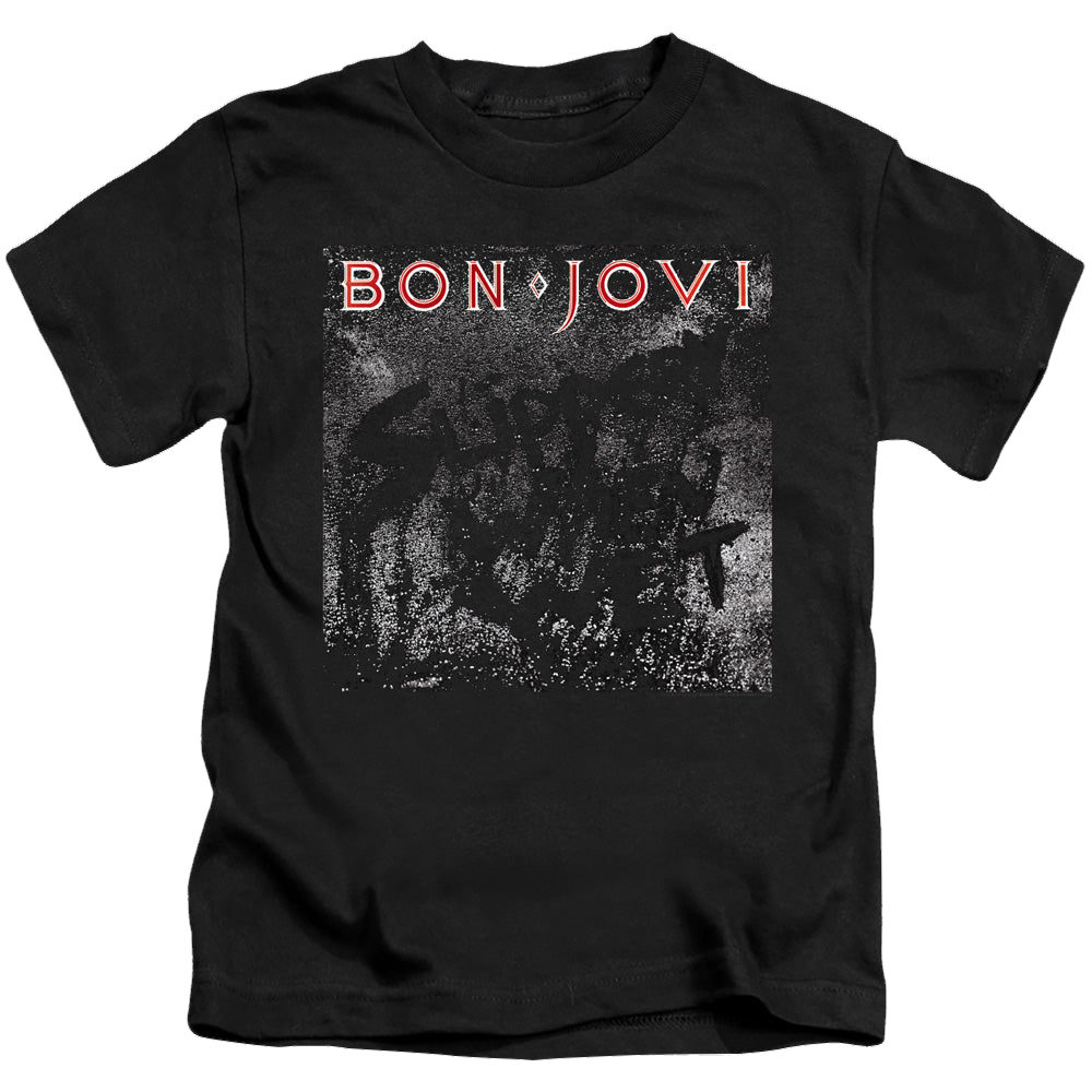 Bon Jovi Slippery Cover - Kid's T-Shirt Kid's T-Shirt (Ages 4-7) Bon Jovi