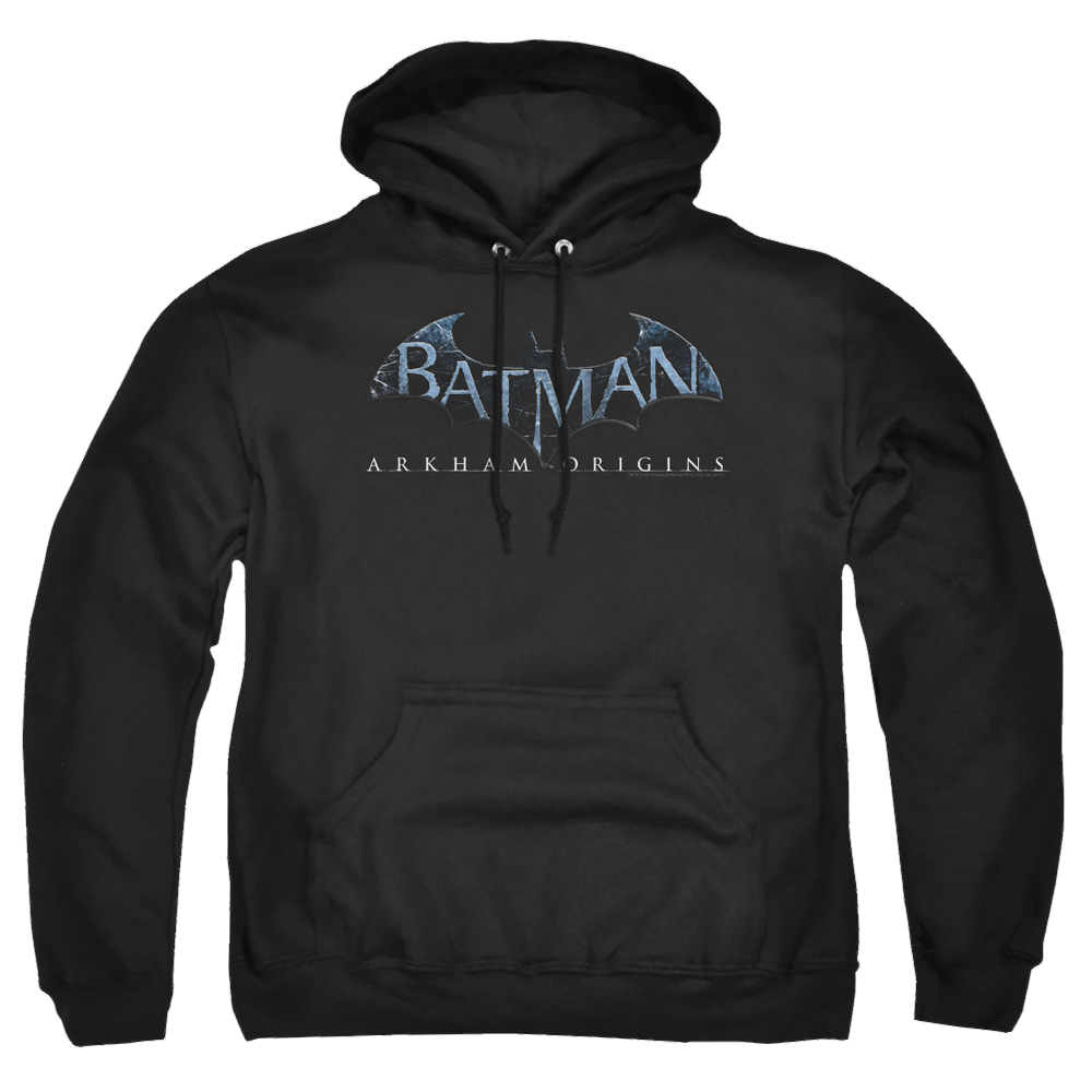 Batman - Arkham Logo - Pullover Hoodie Pullover Hoodie Batman