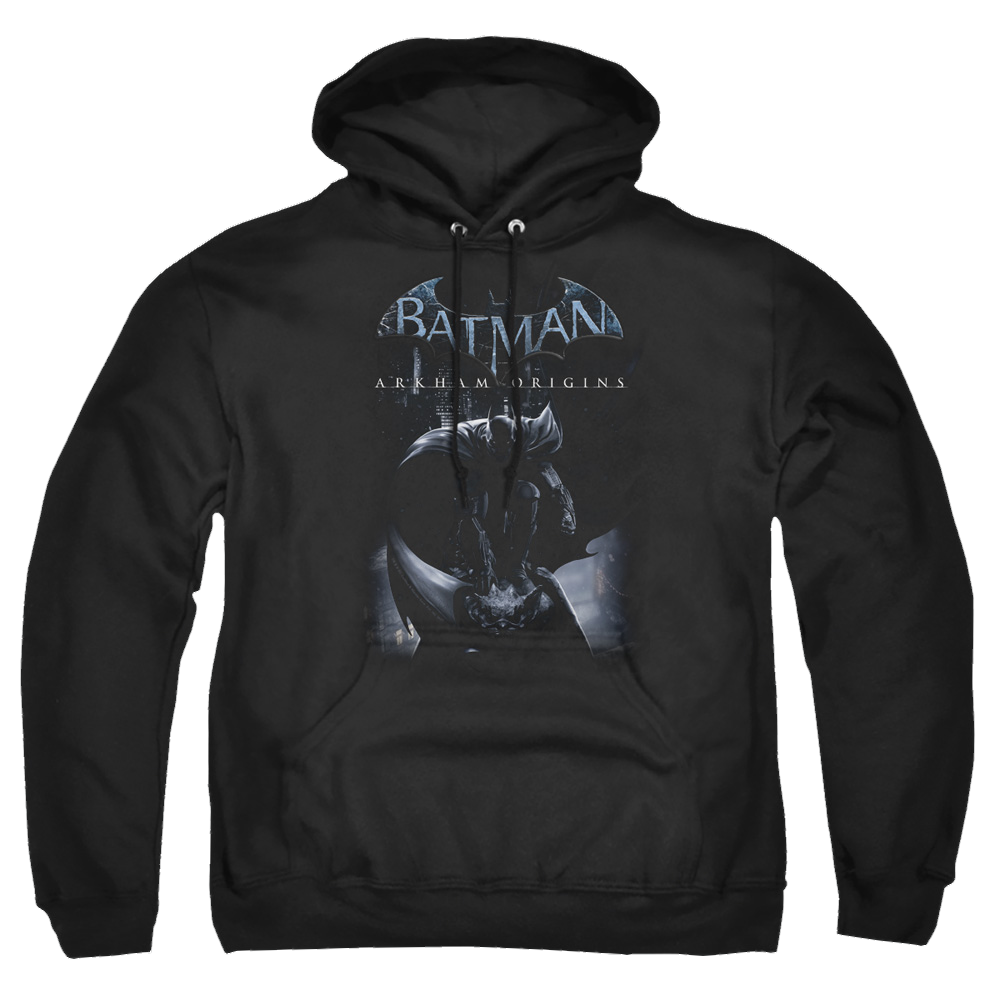Batman - Arkham Perched Cat - Pullover Hoodie Pullover Hoodie Batman