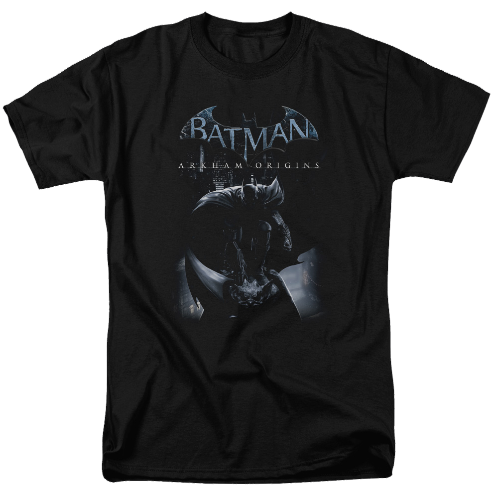 Batman - Arkham Perched Cat - Men's Regular Fit T-Shirt Men's Regular Fit T-Shirt Batman
