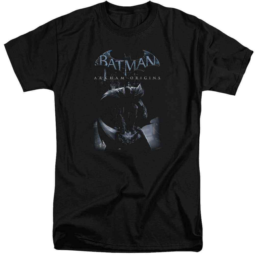 Batman - Arkham Perched Cat - Men's Tall Fit T-Shirt Men's Tall Fit T-Shirt Batman