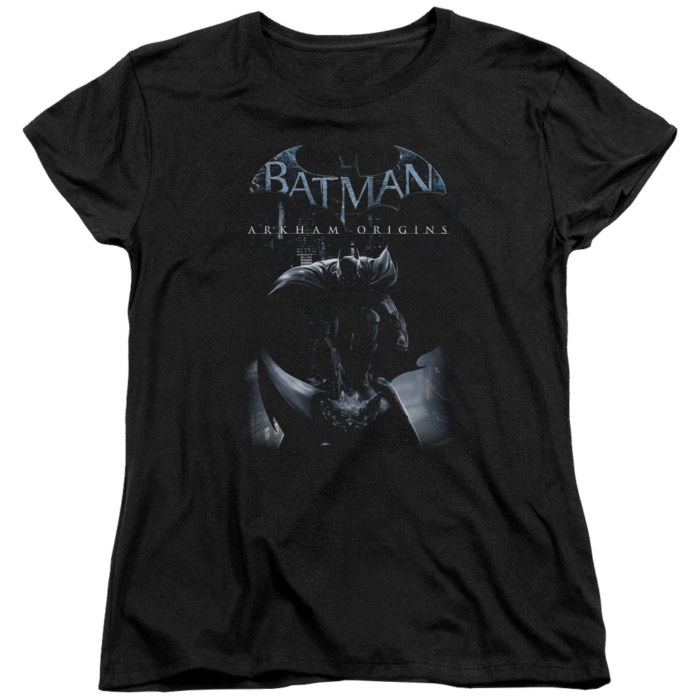 Batman - Arkham Perched Cat - Women's T-Shirt Women's T-Shirt Batman