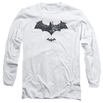 Batman - Arkham Bat Of Enemies - Men's Long Sleeve T-Shirt Men's Long Sleeve T-Shirt Batman