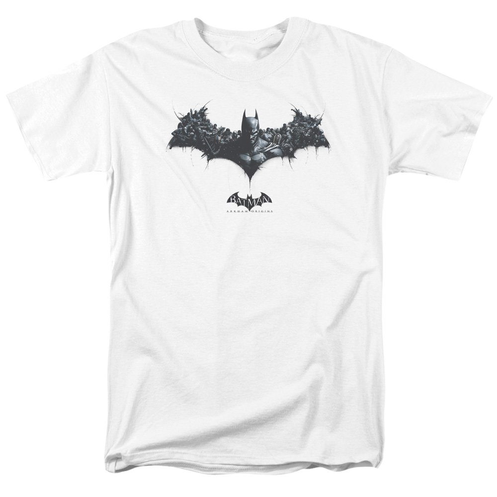 Batman - Arkham Bat Of Enemies - Men's Regular Fit T-Shirt Men's Regular Fit T-Shirt Batman