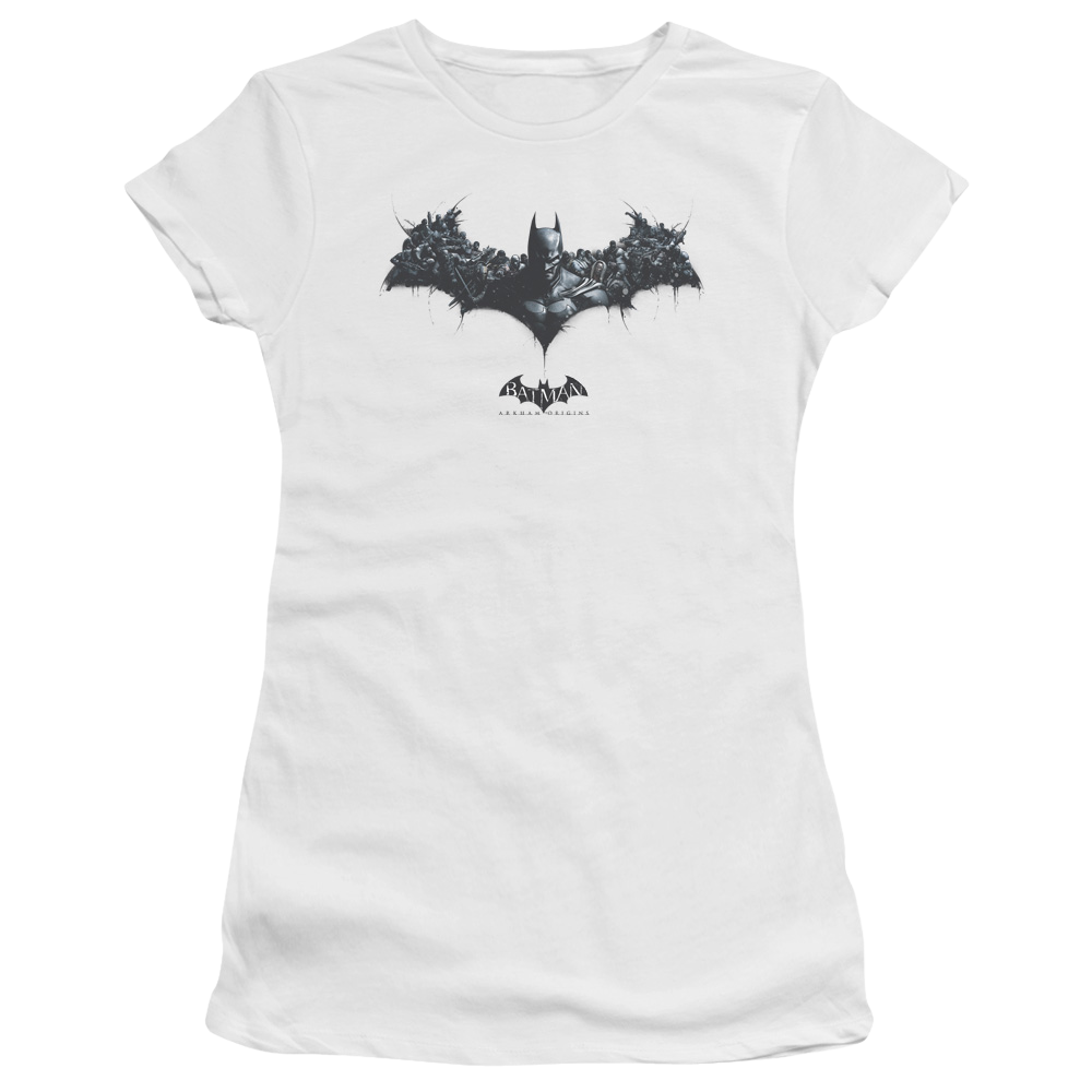 Batman - Arkham Bat Of Enemies - Juniors T-Shirt Juniors T-Shirt Batman