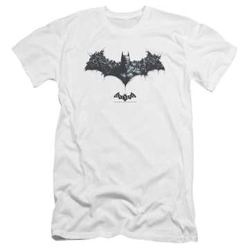 Batman - Arkham Bat Of Enemies - Men's Premium Slim Fit T-Shirt Men's Premium Slim Fit T-Shirt Batman