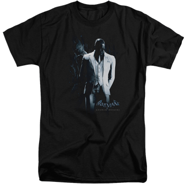 Batman - Arkham Black Mask - Men's Tall Fit T-Shirt Men's Tall Fit T-Shirt Batman